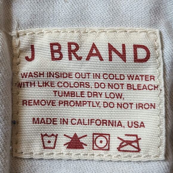 J BRAND The Cigarette Leg Ink Dark Wash Stretch Denim Jeans‎ Women's 27 TALL - Picture 10 of 14